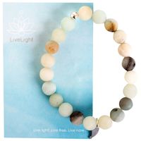 Live Light Amazonite Mala Bracelet
